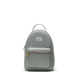 Herschel Supply Co. Unisex Nova Backpack, Mini - 9L, Iceberg Green Crosshatch