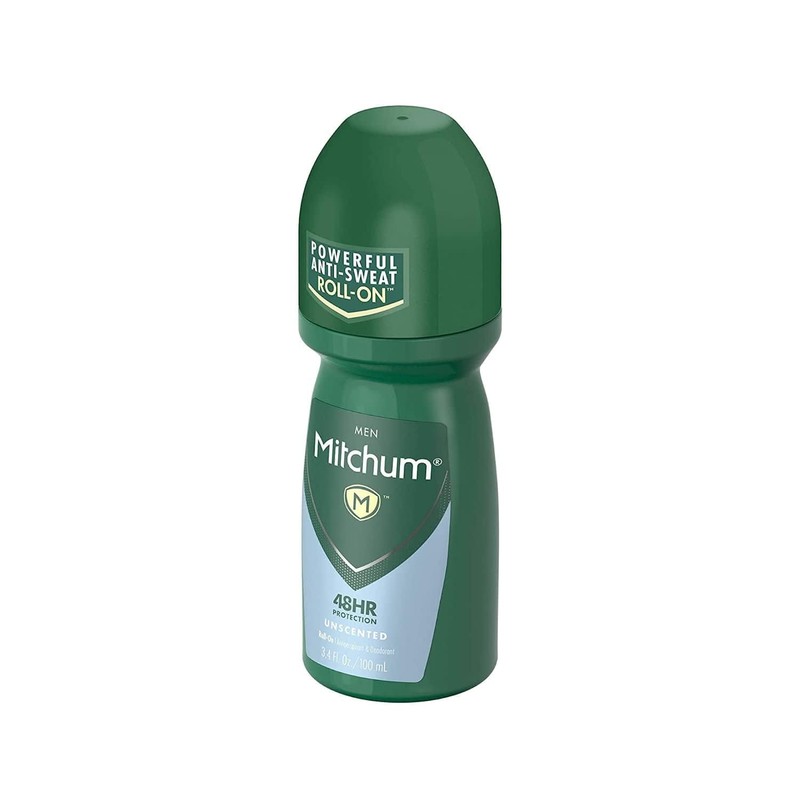 Mitchum Invisible Anti-Perspirant & Deodorant Roll-On, Unscented 3.4 oz (Pack