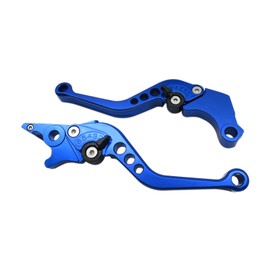 Zafina-UP Blue CNC6 Position Shorty Brake Clutch Lever for Suzuki Hayabusa GSXR1300 1999 2000 2001 2002 2003 2004 2005 2006 2007