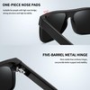 Joopin Acetate Sunglasses for Men Polarized UV Protection, TR90 Big