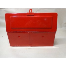 Steiner Tractor Parts Universal Red Toolbox  Fits many Allis Chalmers Case Ford IH Massey John Deere