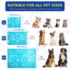 Self-Cooling Mat for Dogs Extra Large, 59'' x 39'' Washable