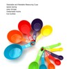 Measuring Cup Spoon Set, Nesting Measuring Cup Set, 12-Piece Colourful