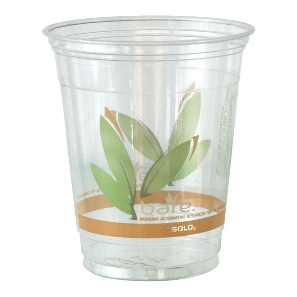 Solo Bare Eco-Forward Cold Cups, 12 Oz., Ultra (810948)