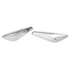2PCS Front Fender Chrome Finisher 51117338569 Replacement for X3 X4