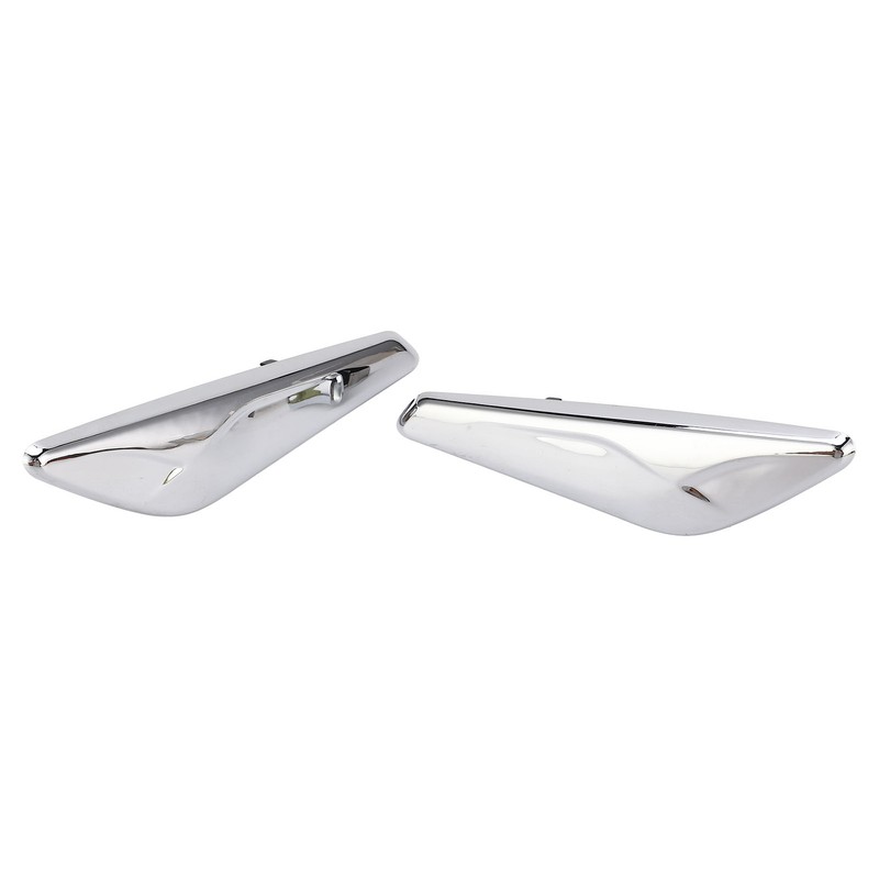 2PCS Front Fender Chrome Finisher 51117338569 Replacement for X3 X4
