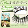 LASHVIEW Upgrade Soft Magnetic Eyelashes with Applicator, Reusable Magnetic Lashes