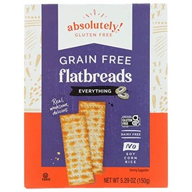 Absolutely Gluten Free Everything Flatbread, 5.29 Ounce