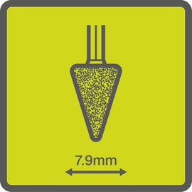 RYOBI Corundum Grinding Tip 7.5mm Set of 2 RAR505