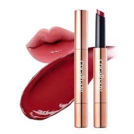 CORALHAZE Fondue de labios voluminizante (06 Essential), Bálsamo labial derretido, Esmalte de gelatina de miel, Plumper brillante hidratante, Acabado brillante de alto brillo, Cuidado de aceite de