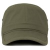 Trendy Apparel Shop - Gorra de estilo militar de gran