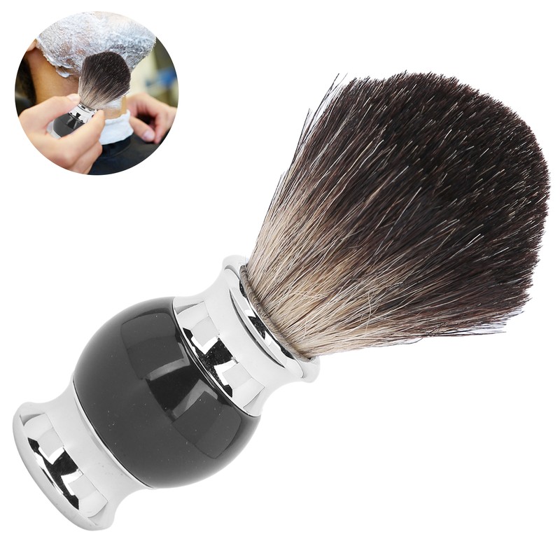 Barber Beard Shaving Brush Soft Bristles Facial Hair Cleaning Shaving
