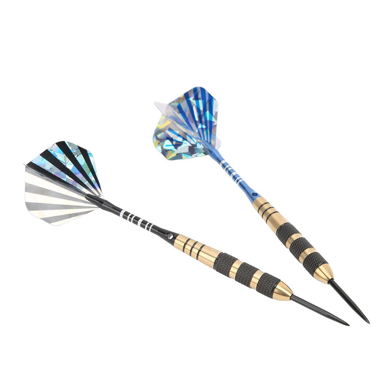 6Pcs Darts Professional Exquisite Stainless Steel Tip Darts Set with