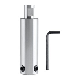 Accusize Industrial Tools 4''/100mm Extension for 3/4'' Weldon Shank Annular Cutter, Weldon Adapter, 0519-0100