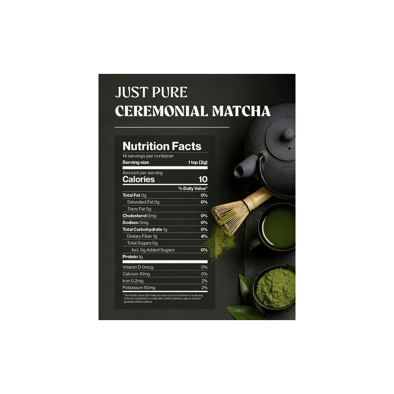 Naturalebio Té Verde Matcha En Polvo Orgánico 99 G