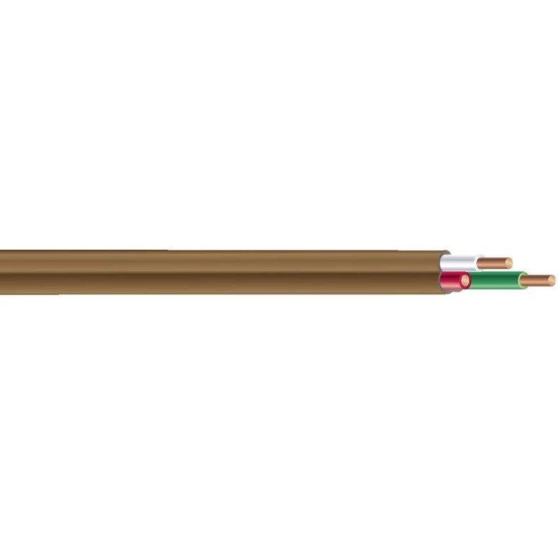 Southwire 64168845 18/3 500-Feet 3 Conductor Thermostat Wire; 18-Gauge Solid