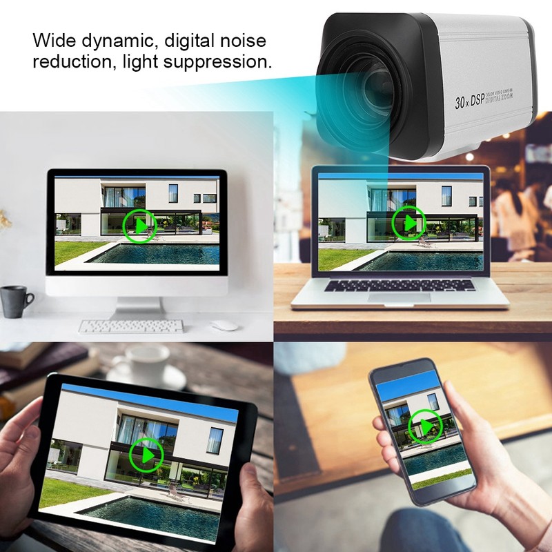5MP HD 30X Zoom Camera Intelligent IP Infrared Digital CCTV