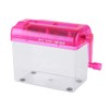 Manual Shredder, A6 Hand Crank Portable Mini Paper Cutting Tool