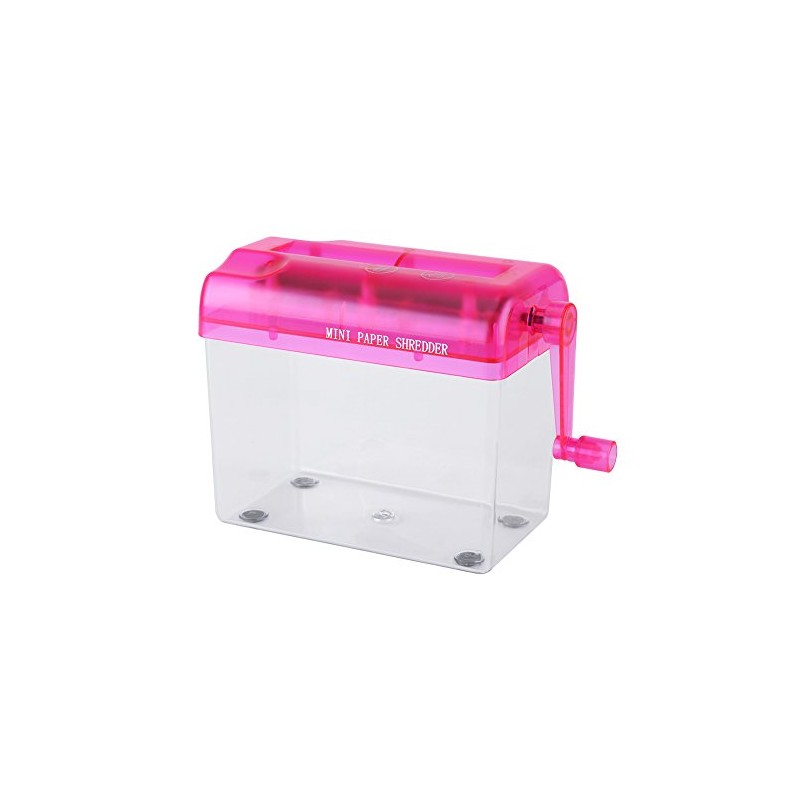 Manual Shredder, A6 Hand Crank Portable Mini Paper Cutting Tool