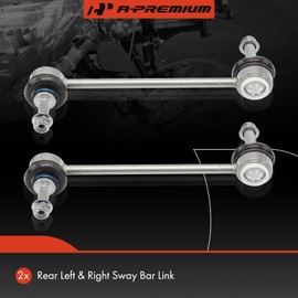 A-Premium 2 x Rear Sway Bar Links Stabilizer Bar Links, Compatible with Land Rover Range Rover Velar 2018-2023 & Jaguar F-Pace 2017-2023, I-Pace 2019-2022