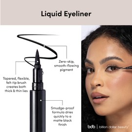 Billion Dollar Eyebrow Kit, Helps You Achieved the Perfectly Defined Everyday Brow Look, Achieve Perfect Brows, Stylish, Affordable, Vegan & Cruelty Free