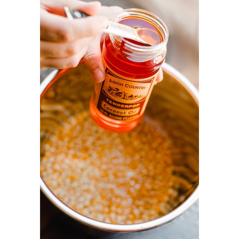 Amish Country Popcorn | Coconut Oil | Vegan, Tree Nut