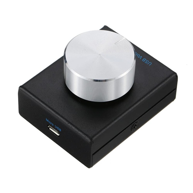 xinyee USB Volume Control Computer Speaker o Volume Controller Adjuster
