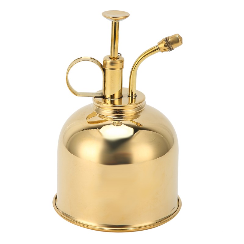 Professional Stainless Steel Watering Can with Top Pump for Succulent