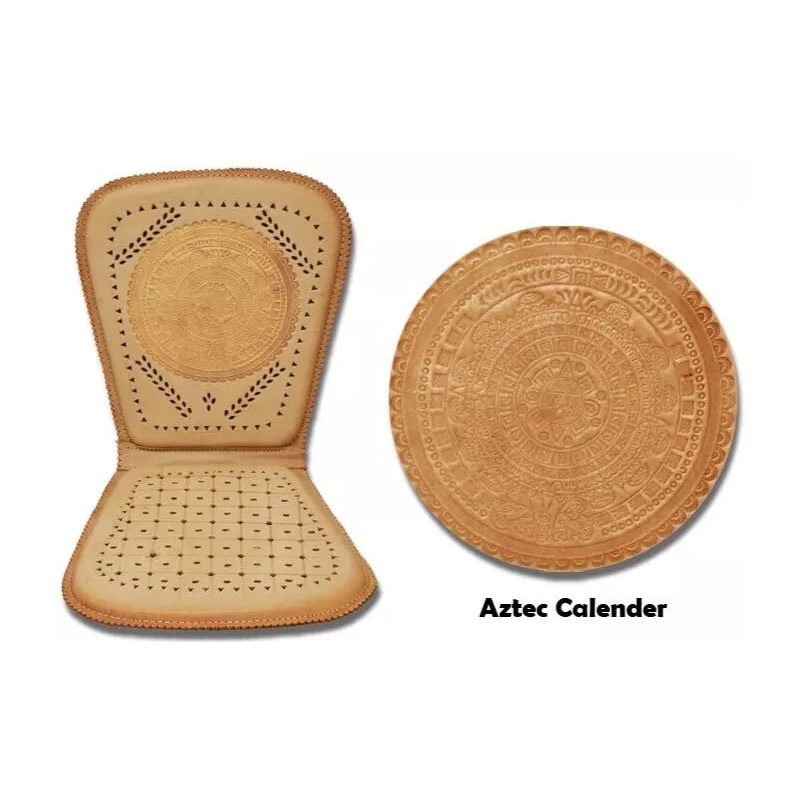 Neutron Motorsports Genuine Mexican Respaldo Leather Car/Truck Seat Cushion Aztec