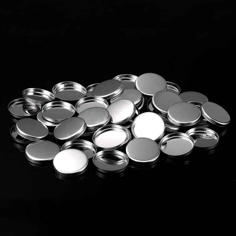 Pangda 50 Pack Empty Eyeshadow Pans 26 mm Magnets Cosmetic