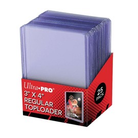 Ultra Pro 1,000 Regular Series 3"x4" Toploaders Case 1000-40 Sealed 25ct Packs