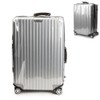 Linpr Transparent PVC Suitcase Cover, No Disassembly Required Clear Luggage