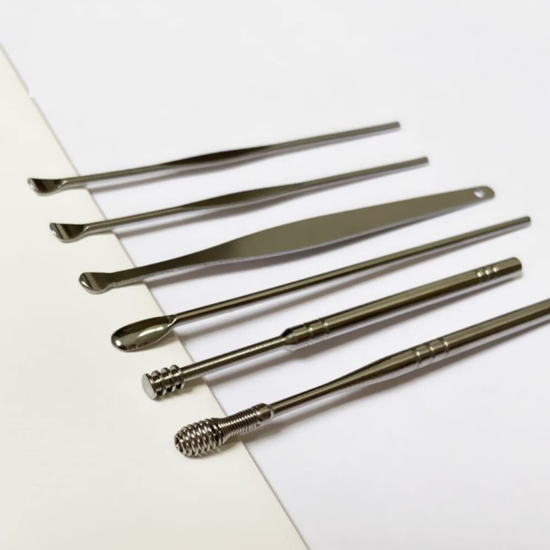 SZB 耳かき 耳掃除 イヤースコープ 耳垢除去 軽量便利 金属 耳垢掃除ツール 家庭 携帯便利