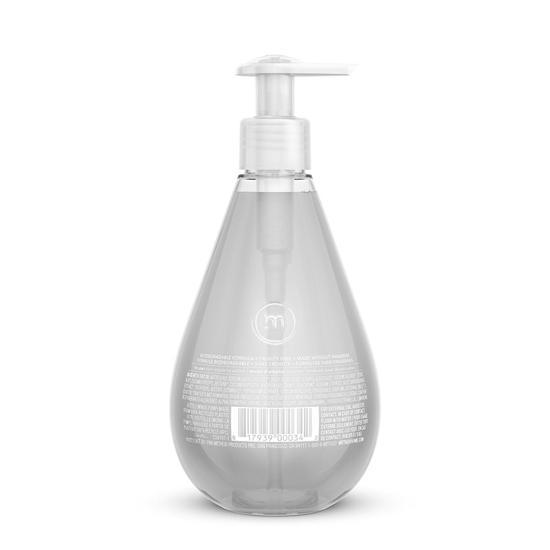 Method Gel Hand Soaps Variety Pack, Pink Grapefruit, Waterfall, Sweet