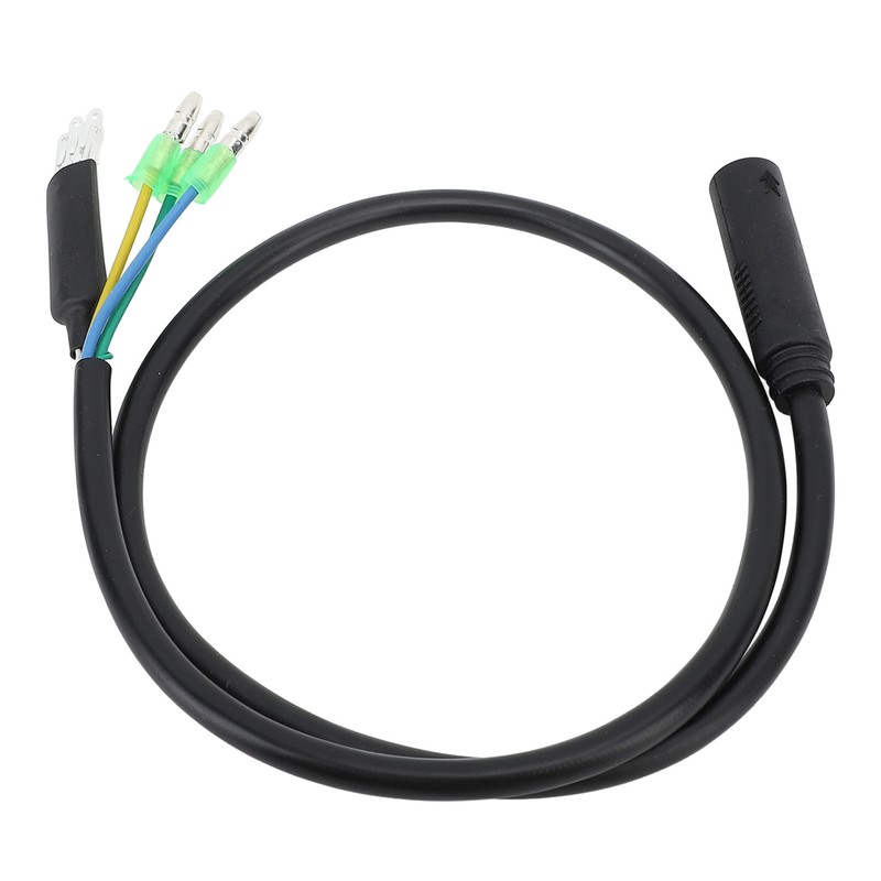 Electric Bike Motor Extension Cable M6 Female 9 Pin Waterproof