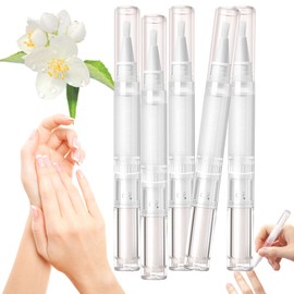 Generic Generic Radiant Nail Growth Oil,Cosmetics Nail Growth Oil for Moisturize Strengthen Brighten Nails Care (Jasmine-5PCS)