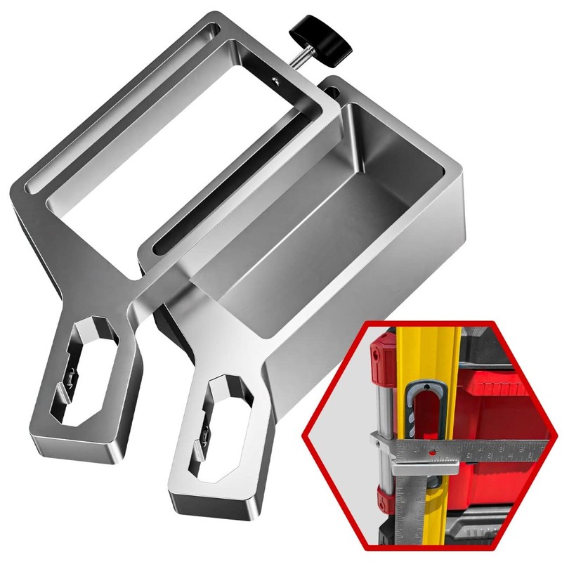 Alpha Engineered Level Mount Holder Compatible with Milwaukee Packout Tool