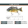 Sunrise Angler 4 Inch Bluegill Jointed Swimbait | Sinking Hard
