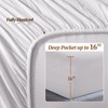 REDASW 100% Pure Linen Sheets Queen Sheet Set 4 pcs