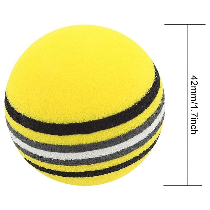 LANODO 20pcs Golf Practice Balls Indoor Golf Lotus Equipment Sponge