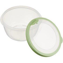 Iwasaki Industries A-038 SG Food Storage Container, Air Keeper, Donbury, Green, 30.4 fl oz (900 ml)