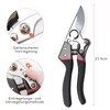 SURFOU Garden Shears Bypass Garden Shears Small Garden Scissors for