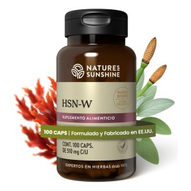 Natures Sunshine Hsn-w Alga Marina Y Salvia 100caps Sin Sabor
