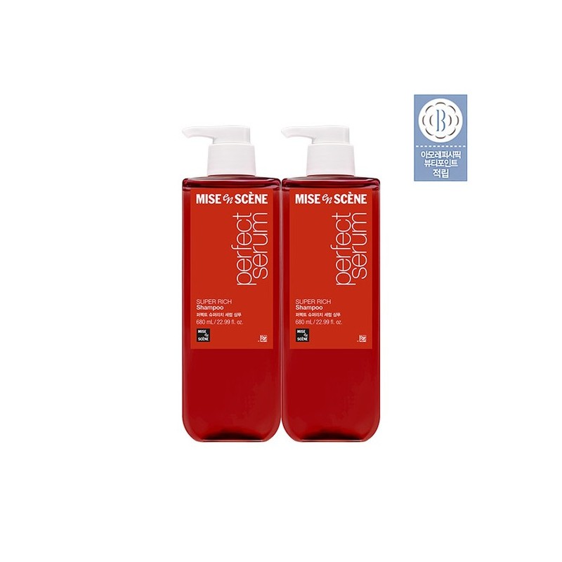 Amorepacific [NEW] Perfect Serum Shampoo/Conditioner 680ml 2-Pack Option - 05