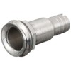Seachoice Mega-Flow Dripless Thru Hull Fitting, 316 Stainless Steel, Fits