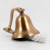 Antique Brass Bell 4" Engraved BR 1843 A (4" Antique)