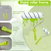 Paint Roller Kit with Extension Pole, 28 PCS Set, 2-4
