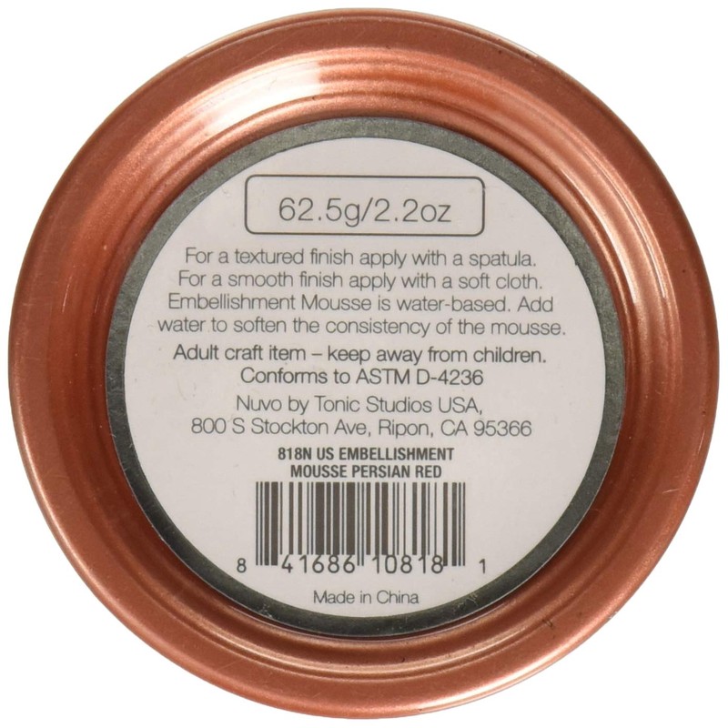 Nuvo by Tonic Studios Emb Mousse PersianRd