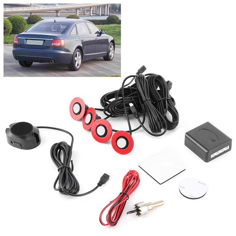 16.5mm Car BuiltIn Backup Radar Sensor Reversing Assistance with Audio