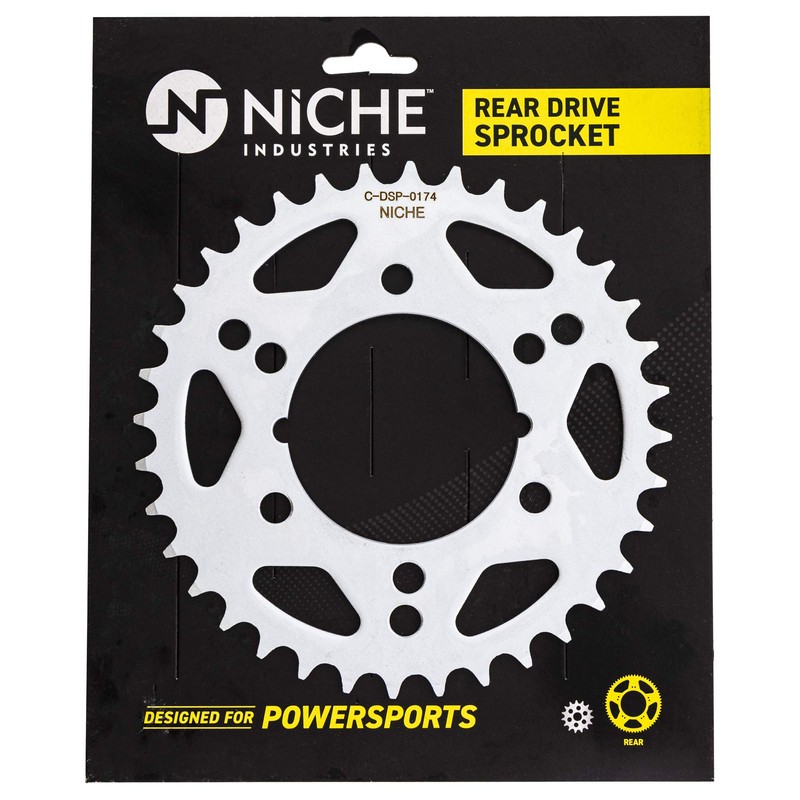 NICHE Drive Sprocket Chain Combo for Polaris Scrambler 500 4X4